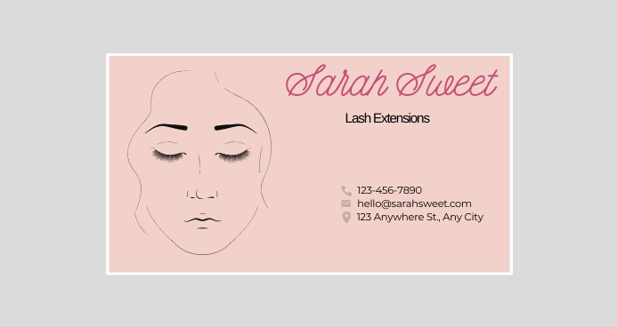Creative Business Card Ideas for Lash Artists